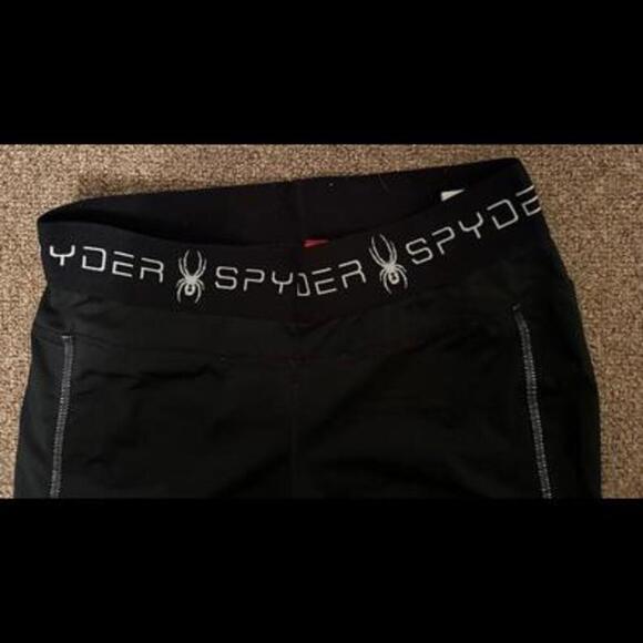 Elevate Your Activewear Game with Spyder Black Leggings! - Picture 3 of 4